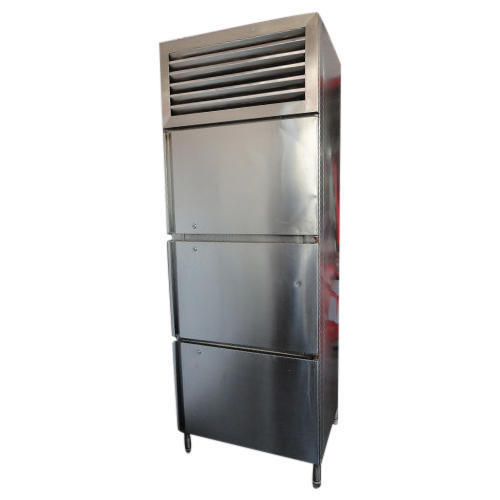 three door vertical freezer cum chiller
